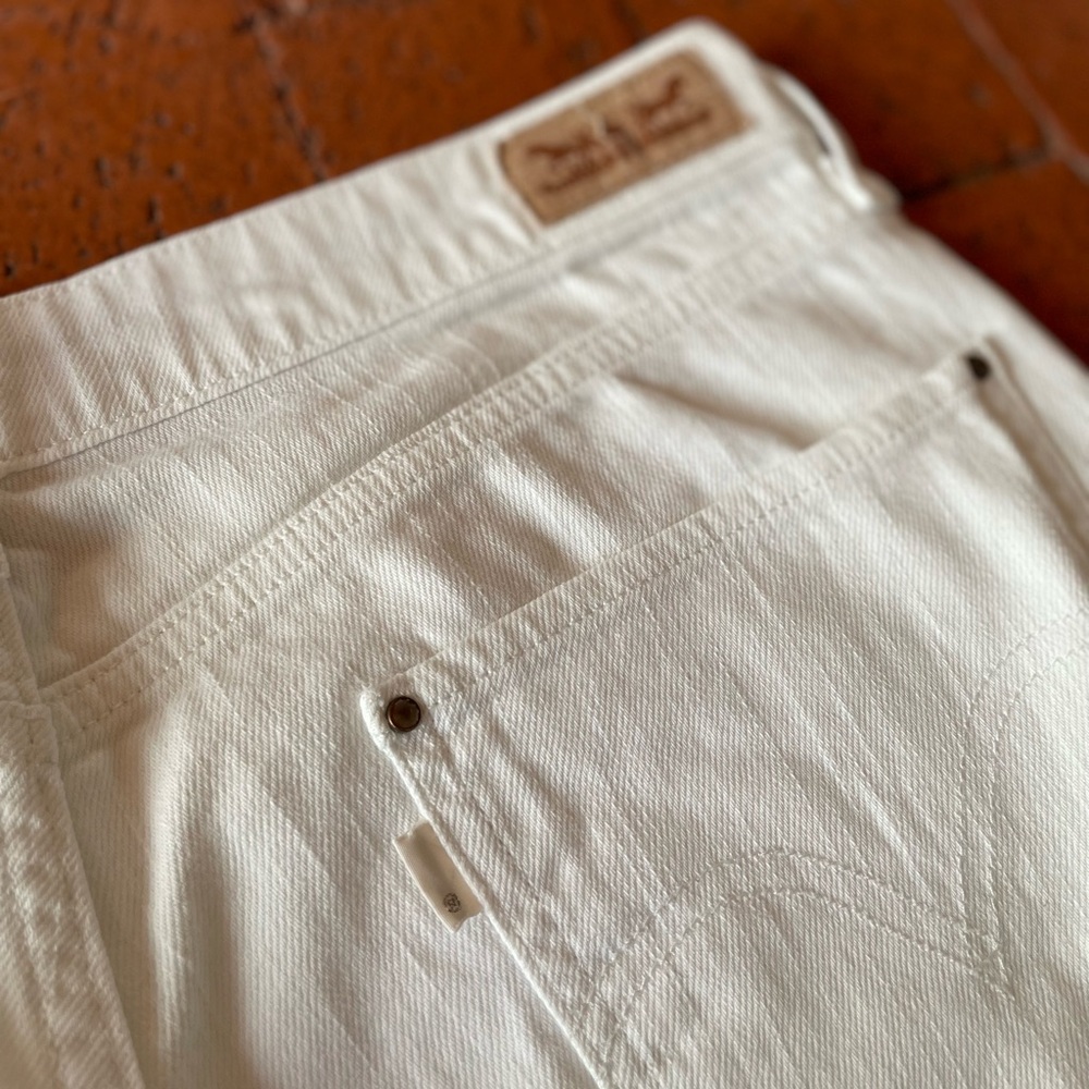Levi’s Mid Rise Skinny Jeans in white, size 30 - Picture 8 of 10